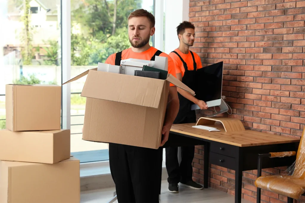 Office-Relocation with company mover