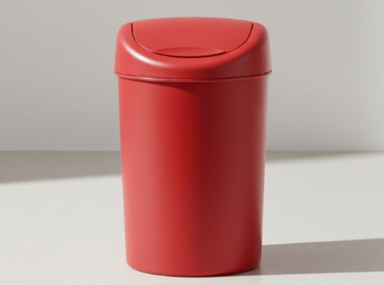 red bin